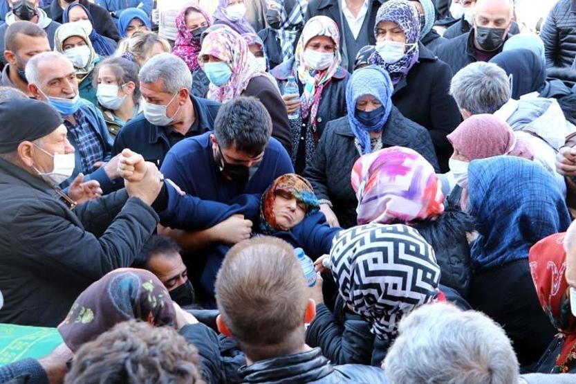 Samuray kılıcıyla öldürülen Başak, Ankarada son yolculuğuna uğurlandı