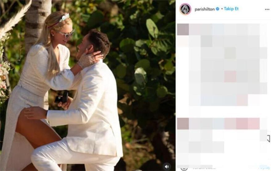 Paris Hilton, Carter Reum ile dünyaevine girdi
