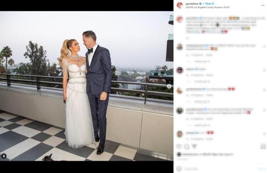 Paris Hilton, Carter Reum ile dünyaevine girdi