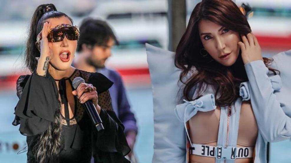 Hande Yener yeni klibi için kamera karşısında