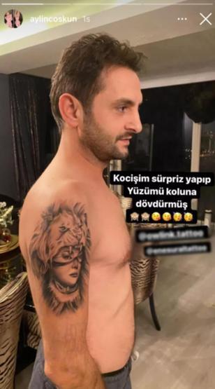 Volkan Aslandan eşi Aylin Coşkuna büyük jest