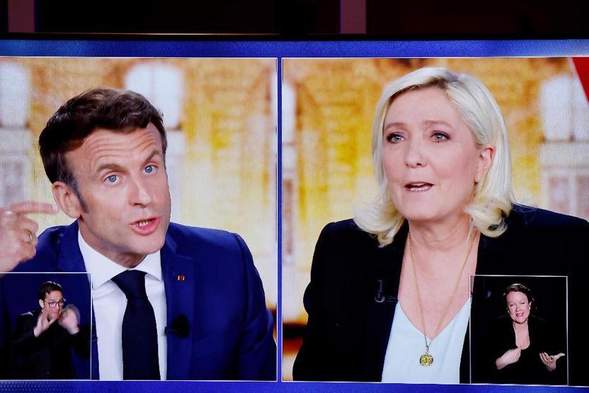 Macron ve Le Pen canlı yayın düellosu: Milyonlar ekrana kilitlendi