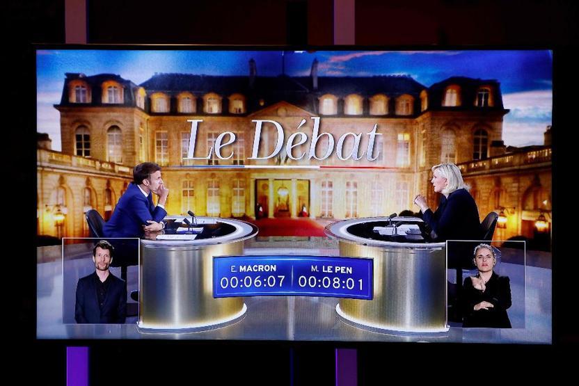 Macron ve Le Pen canlı yayın düellosu: Milyonlar ekrana kilitlendi