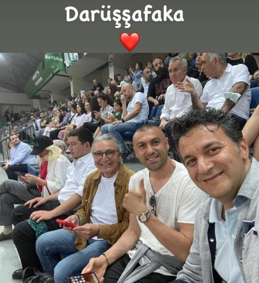 Darüşşafaka-Fenerbahçe maçında Burak Yılmaz sürprizi
