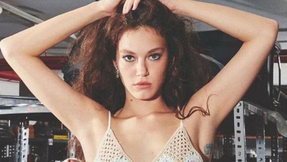 Melisa Şenolsun denize girdi, kendine geldi