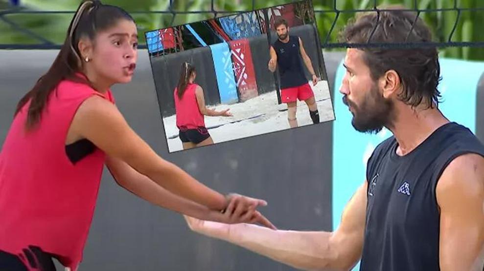 Survivorda Ayşe-Adem gerilimi Sen önüme geçtin