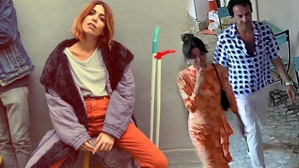 Ceren Moray, Alaçatı sokaklarında köşe kapmaca oynadı