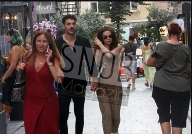 Sinem Ünsal ve Halit Özgür Sarı ilk kez el ele görüntülendi