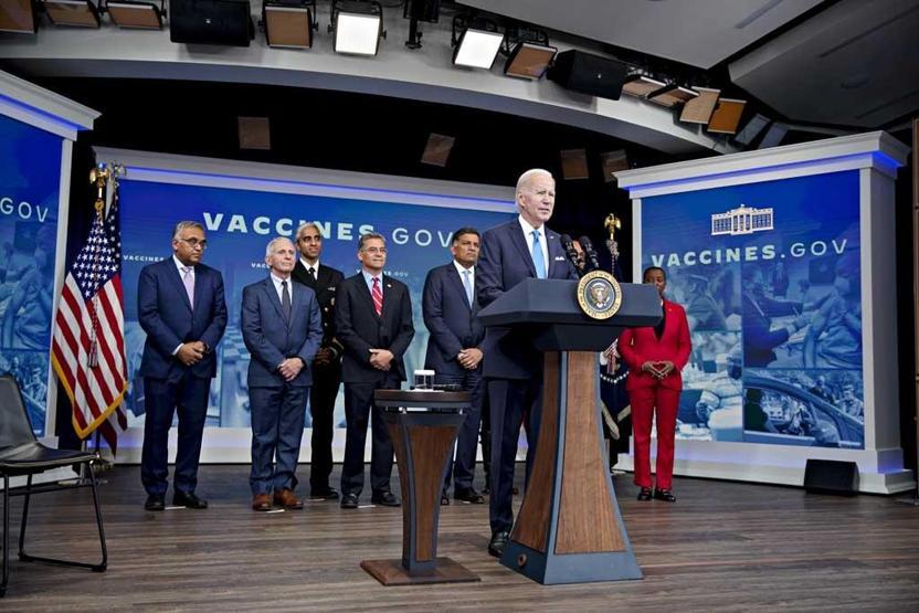 Biden koronavirüse karşı 5. doz aşısını canlı yayında yaptırdı