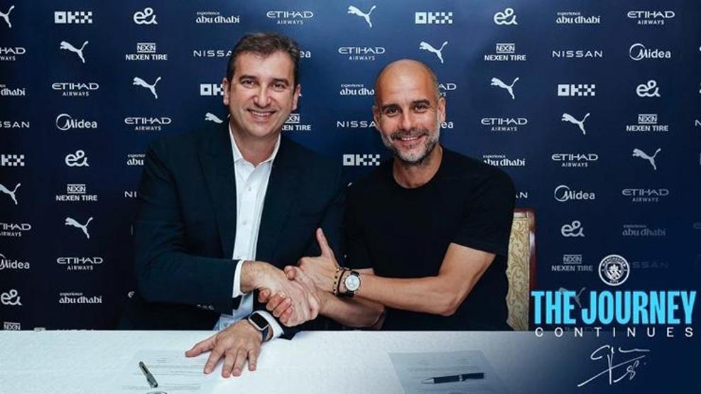 Manchester City ile çöküşte olan Pep Guardiola, bir darbe de eşinden yedi 30 yıllık birliktelik sona erdi...