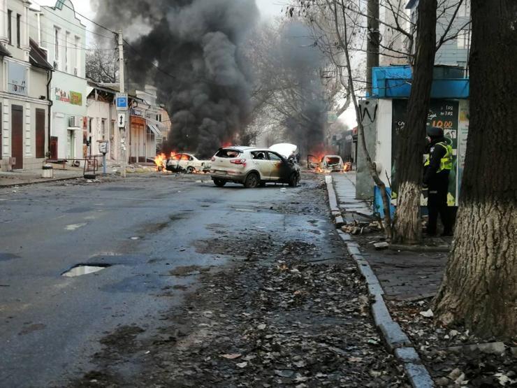 Ukrayna’nın Herson kentine saldırı: 8 ölü
