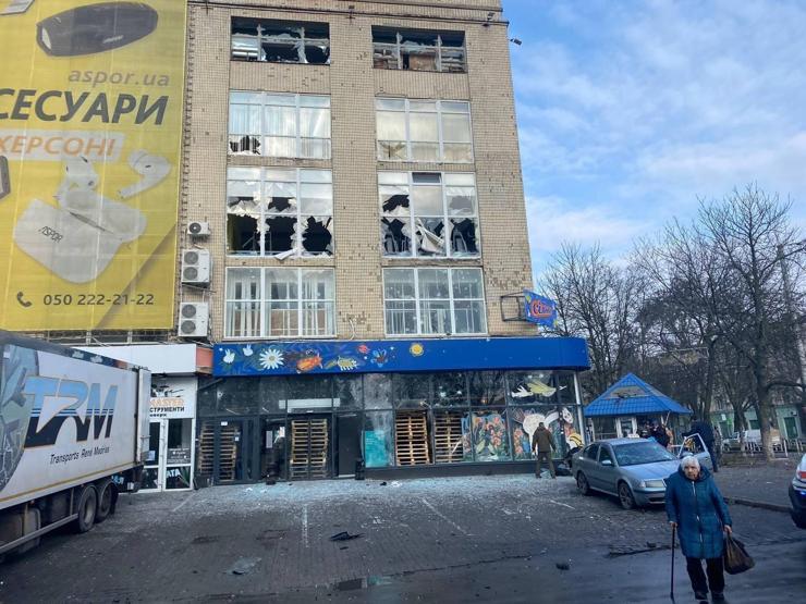 Ukrayna’nın Herson kentine saldırı: 8 ölü