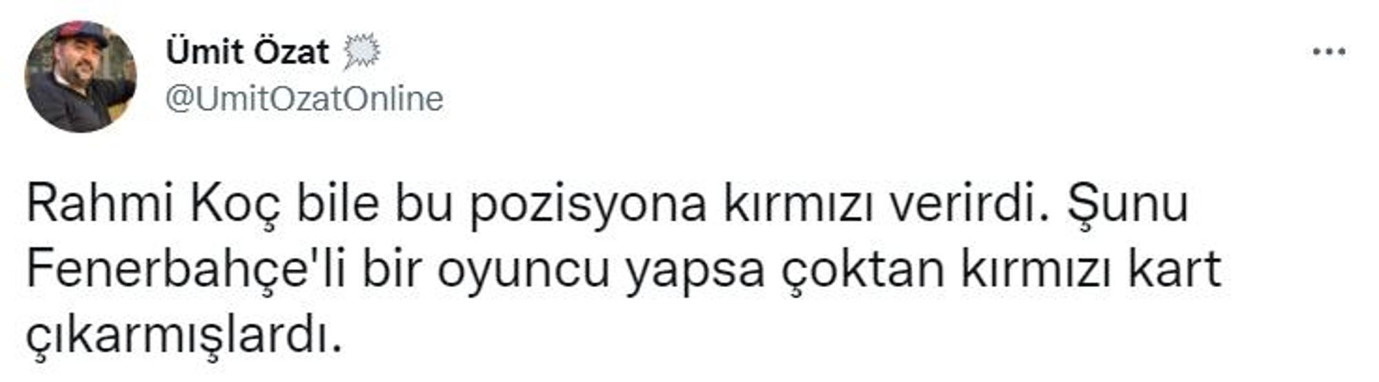 Tümer Metin'den hakem Attila Karaoğlan'a tepki: Pes!