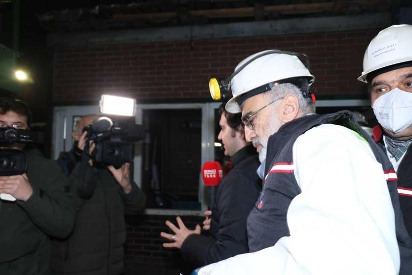Amasra Maden Kazasını Araştırma Komisyonu Zonguldakta madene indi