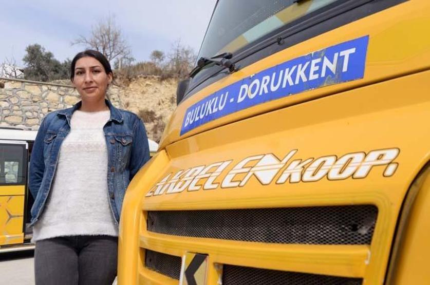 Kadın şoförler, Dünya Kadınlar Gününde direksiyon salladı Önce şaşırıyor, sonra hayran kalıyorlar