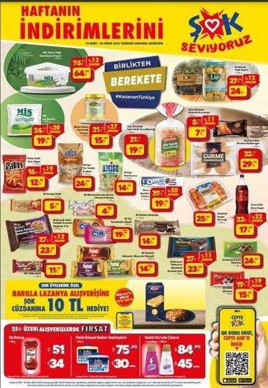 29 Mart-4 Nisan 2023 ŞOK aktüel kataloğu Bu hafta ŞOK’ta neler var