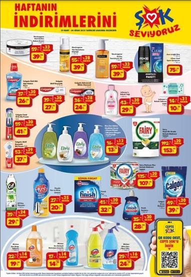 29 Mart-4 Nisan 2023 ŞOK aktüel kataloğu Bu hafta ŞOK’ta neler var