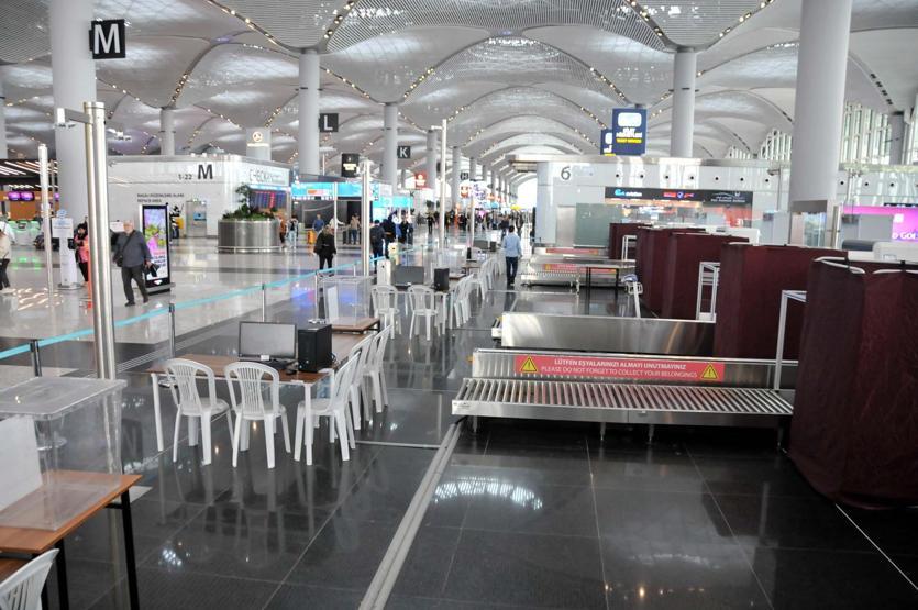 İstanbul Havalimanında 2. tur için seçim sandıkları hazır