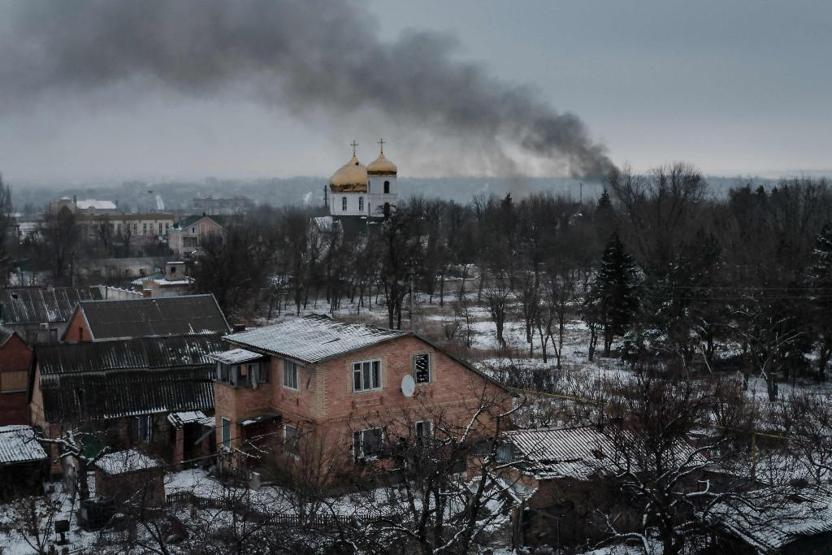 Ukrayna Devlet Başkanı Zelenski, Bahmutun yerle bir olduğunu açıkladı