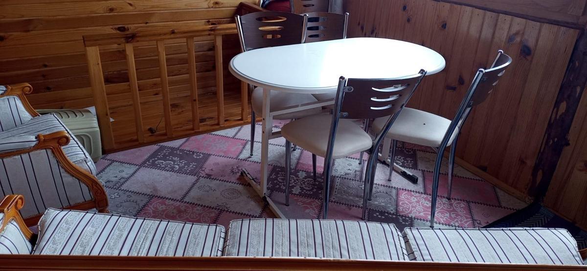 Aç kalan ayılar yayla evlerini talan etti