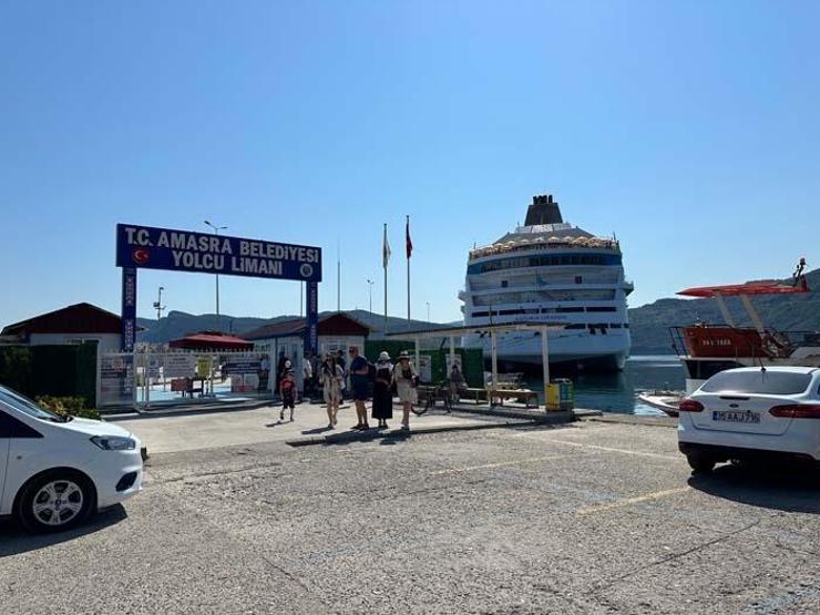 Amasraya kruvaziyer ile 1 yılda 18 bin 160 Rus turist geldi