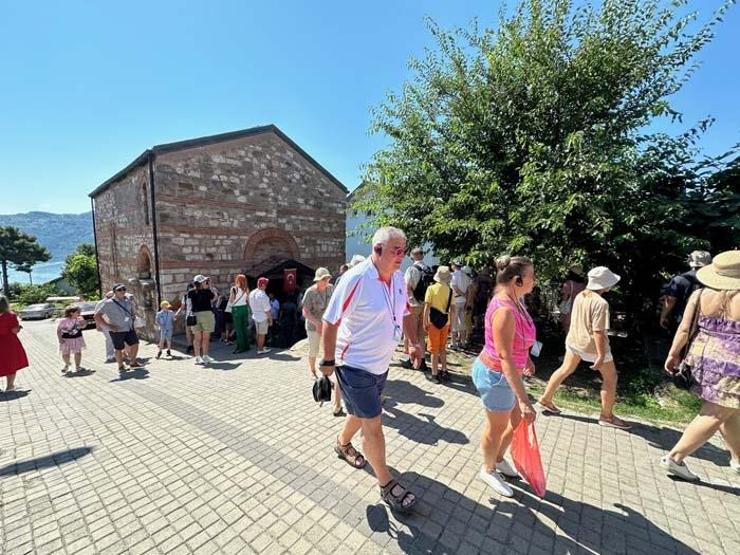 Amasraya kruvaziyer ile 1 yılda 18 bin 160 Rus turist geldi