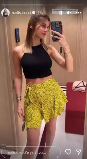 Nazlı Sabancı iki haftada formuna kavuştu
