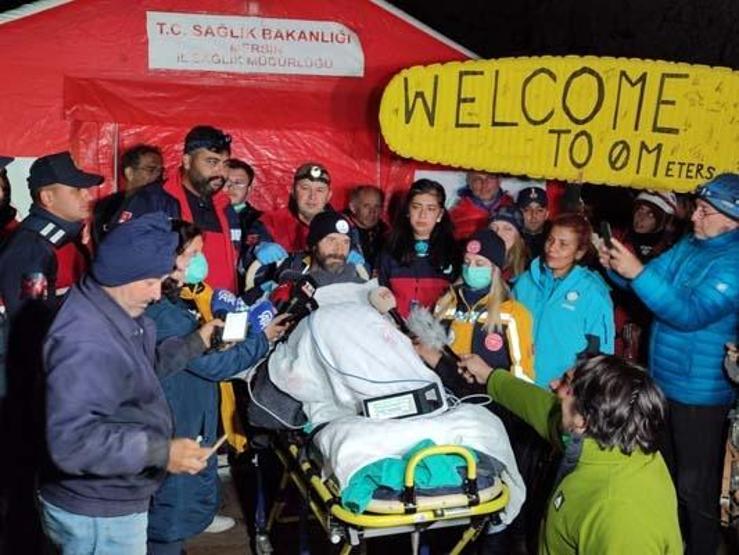 Mağaradan çıkartılan ABDli araştırmacı: Türk hükümetinin hızlı müdahalesi hayatımı kurtardı