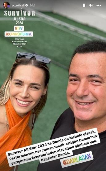 Acun Ilıcalı, Survivor All Star 2024'te yarışacak 10. yarışmacıyı açıkladı! 'En büyük hayali Nagihan ile yarışmaktı'