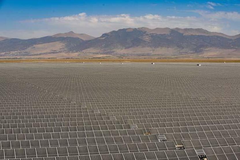 Pilot uygulama: GES alanı koyunlara açıldı