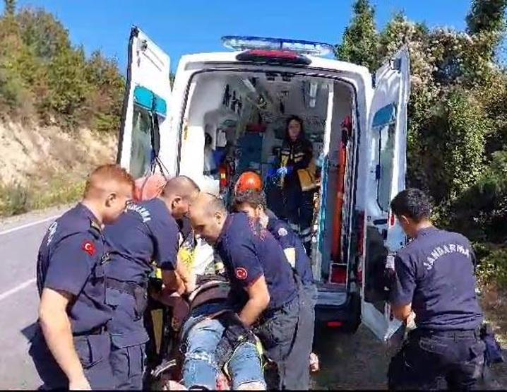 70 metrelik uçurumda yaralı bulundu: Dövülüp atıldığı iddia edildi!