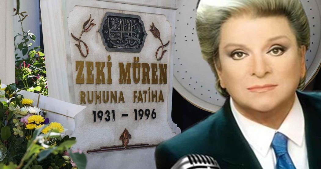 Zeki Müren vefatının 27'nci yıl dönümünde kabri başında anıldı