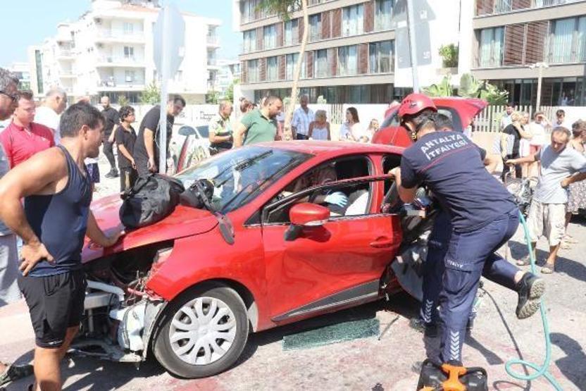 Antalyasporlu Naldo'nun yoğun bakımdaki oğlunun beyin bulgularının normale dönmesi bekleniyor