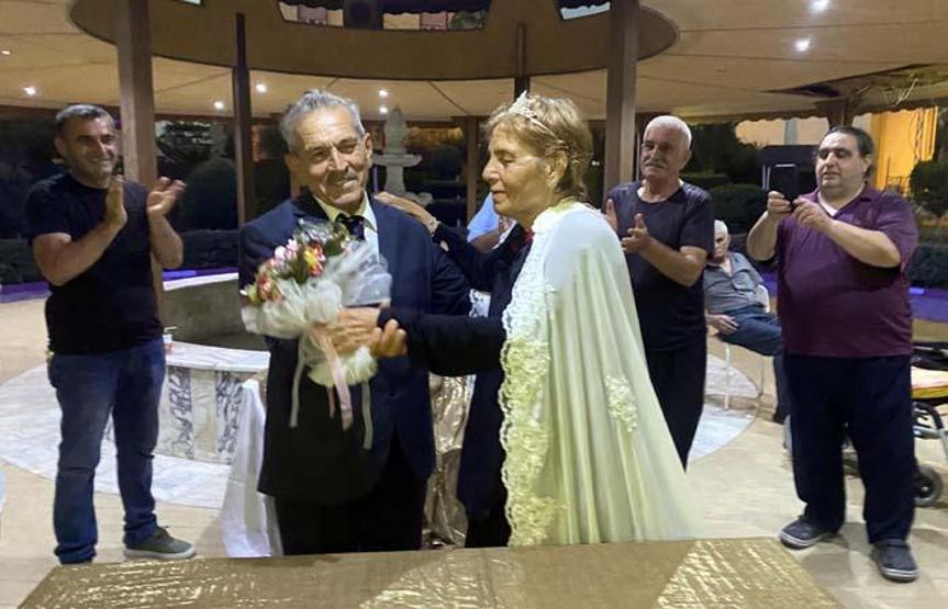 Huzurevinde tanışıp, mutluluğa ‘evet’ dediler