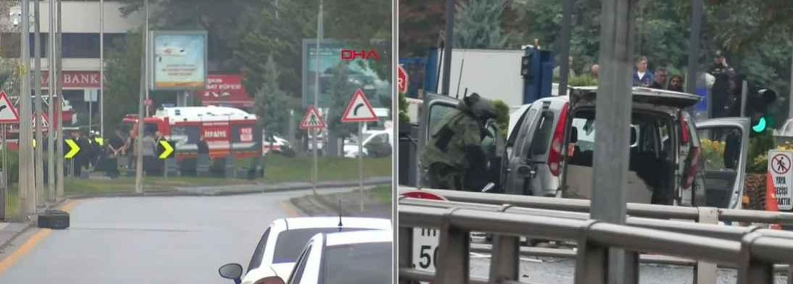 Ankara'da bombalı saldırı girişimi: Kare kare bölgedeki son durum…