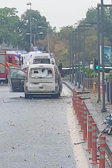 Ankara'da bombalı saldırı girişimi: Kare kare bölgedeki son durum…
