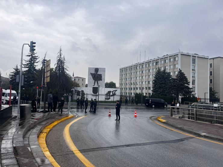 Ankara'da bombalı saldırı girişimi: Kare kare bölgedeki son durum…