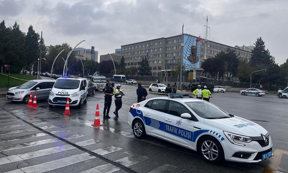 Ankara'da bombalı saldırı girişimi: Kare kare bölgedeki son durum…
