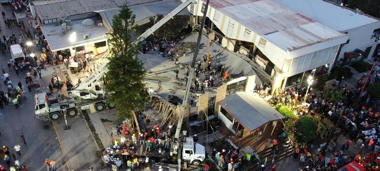 Meksika’da kilisenin çatısı çöktü: 9 ölü