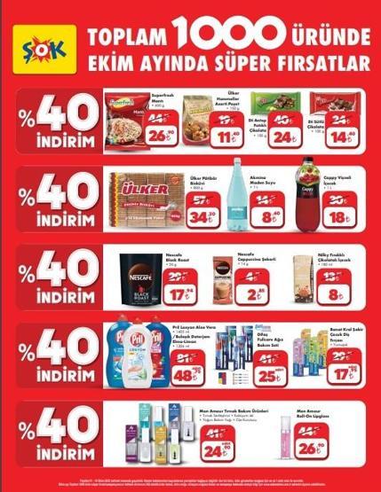 ŞOK aktüel kataloğu 5 - 10 Ekim 2023 Bu hafta ŞOK’ta hangi ürünler indirimde