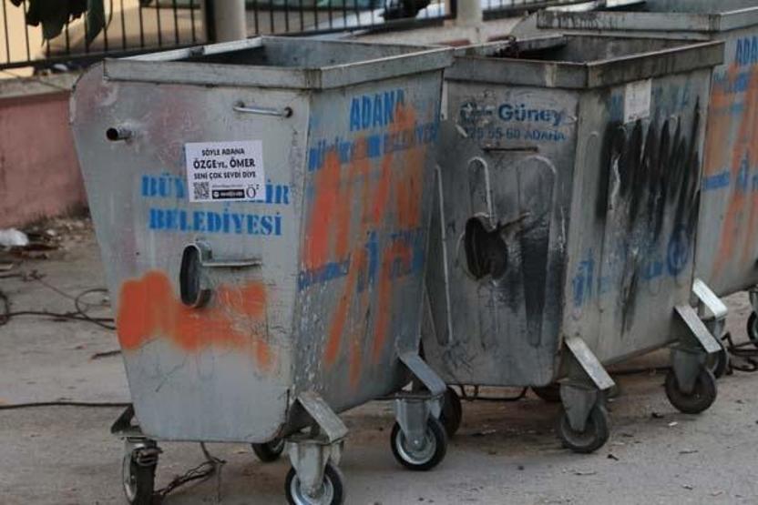 Sevgilisine kendini affettirmek için Adanayı ilana boğdu
