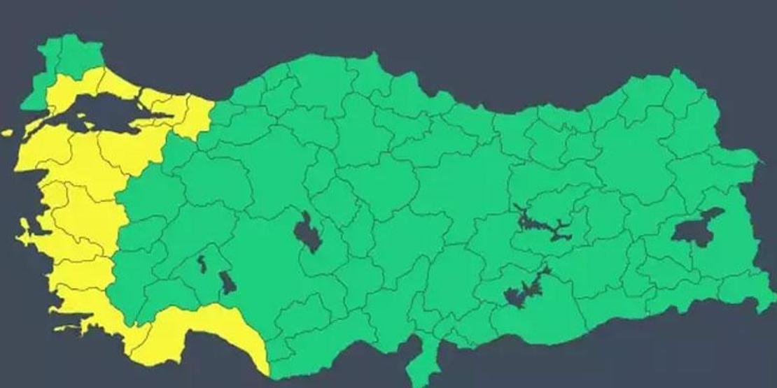 Meteoroloji ve Valilik art arda açıkladı: İstanbul dahil 13 kente sarı kodlu uyarı!