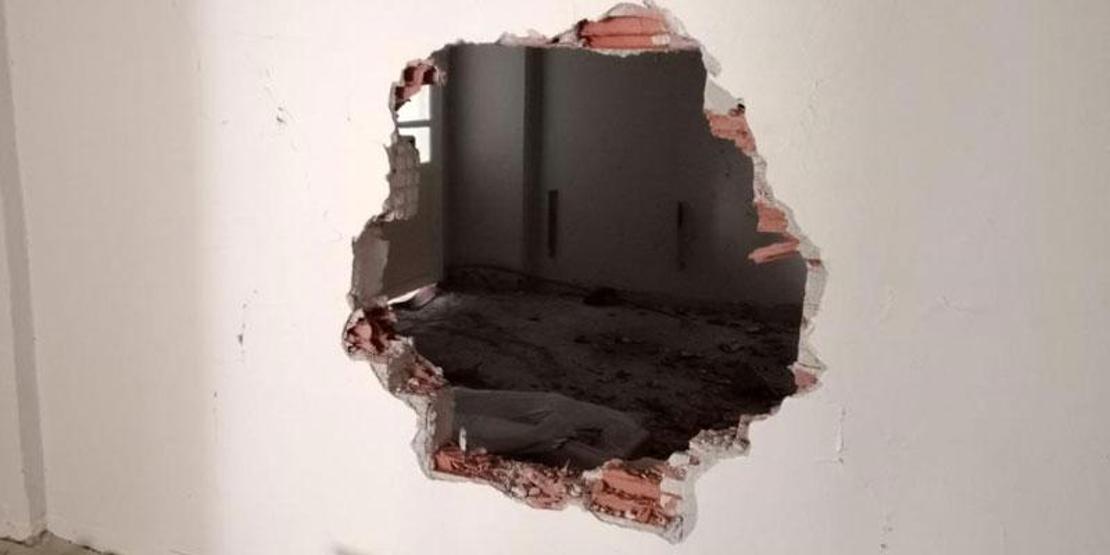 Deprem b�lgesinde pes dedirten h�rs�zl�k!