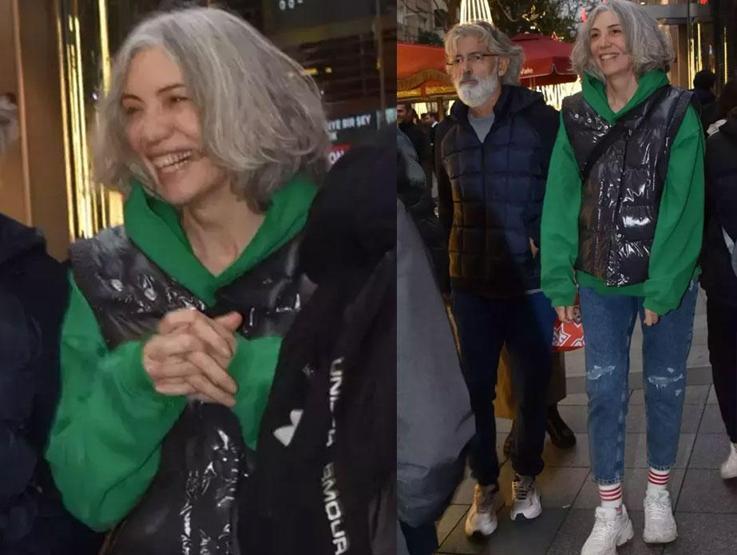 Artık Saklanmıyorlar Yasak Aşıkların Keyfi Yerinde... Etrafa Gülücükler Saçtılar