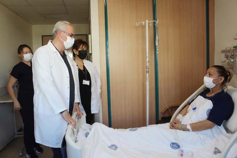 Covid- 19 sonrası kalp krizi geçirdi, böbrekleri iflas etti 16 yıllık eşinin böbreği ile can bulan Emine hemşire: Doğru adamla evlenmişim