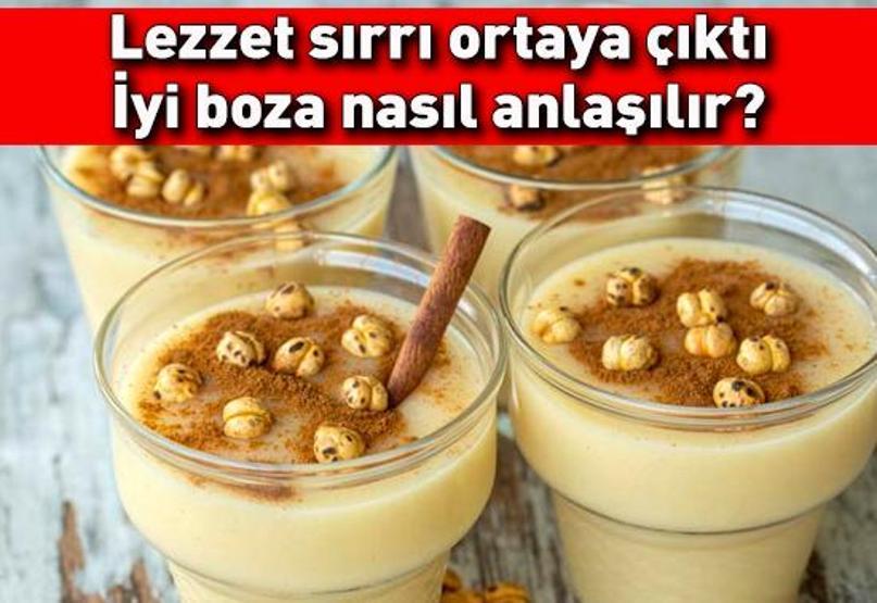 İYİ BOZA NASIL ANLAŞILIR 30 yıllık esnaf sırrını açıkladı Lezzetli bozanın olmazsa olmazı işte bu...