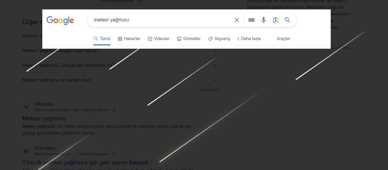 Google’a o kelimeleri yazınca bakın ne oluyor Mutlaka deneyin…