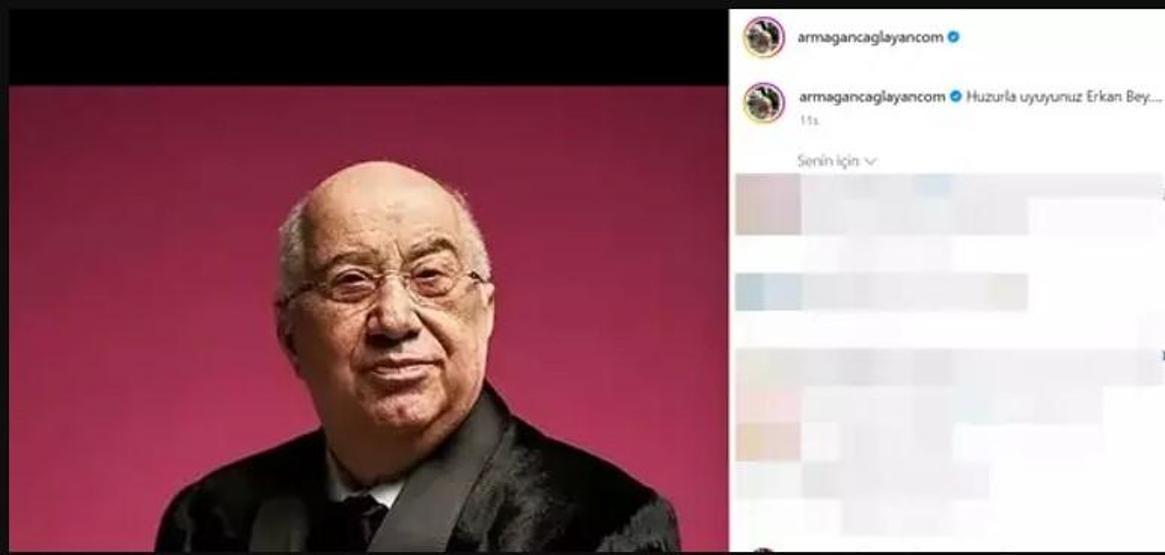 Erkan Özermanın vefatı sanat dünyasını yasa boğdu Vasiyeti ortaya çıktı