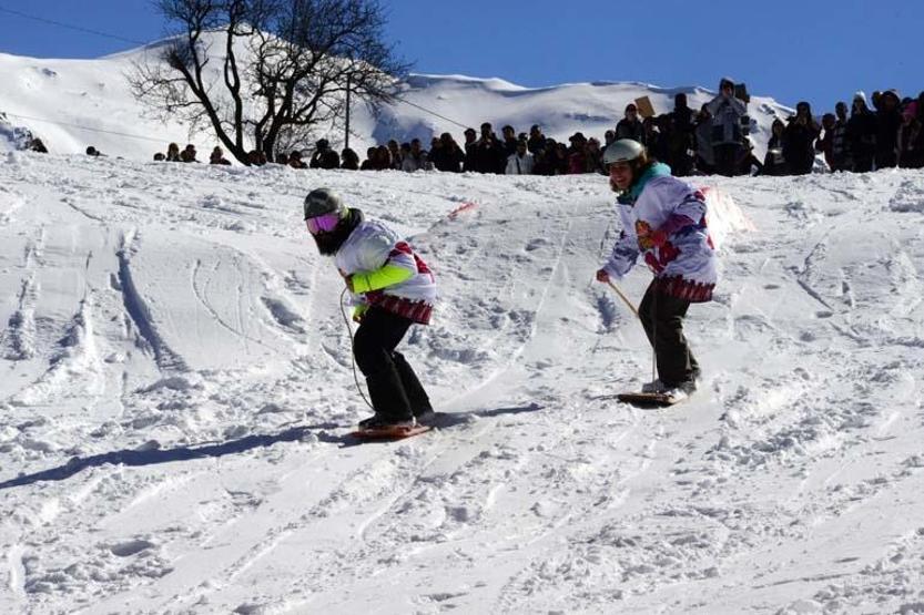 Rize’de ‘Petranboard’ kayak etkinliği