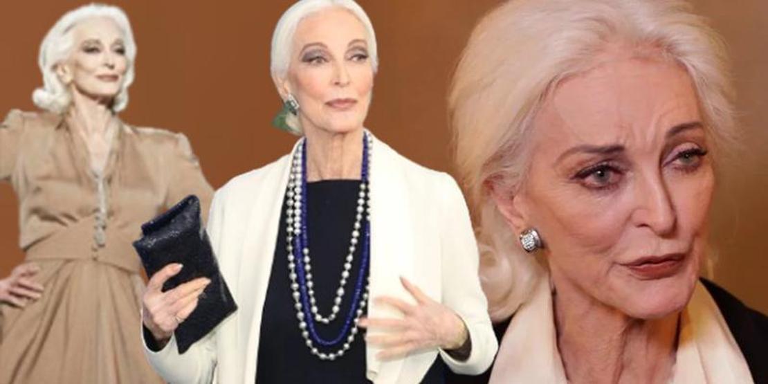 77 yıldır modellik yapıyor Gören bir daha baktı, 92 yaşındaki Carmen Dell’Orefice podyumda